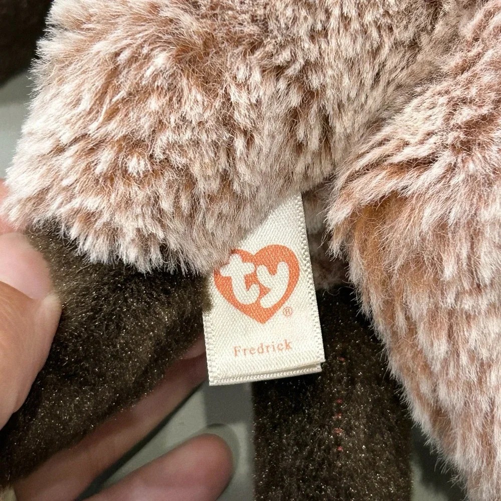 Ty Beanie Babies Baby FREDERICK the Red‎ Fox 8
